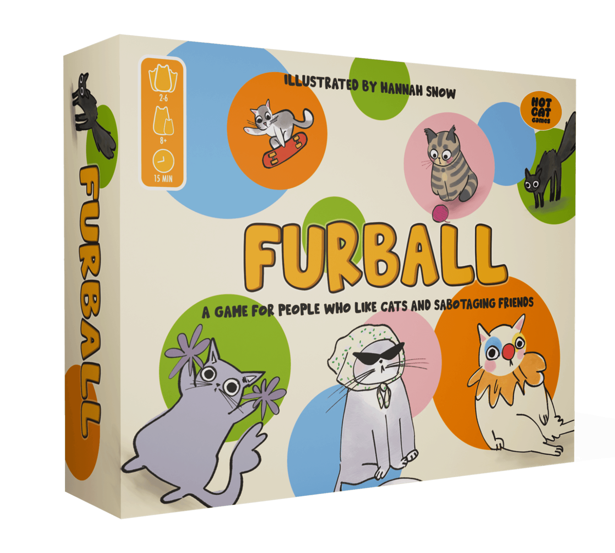 FURBALL card game box