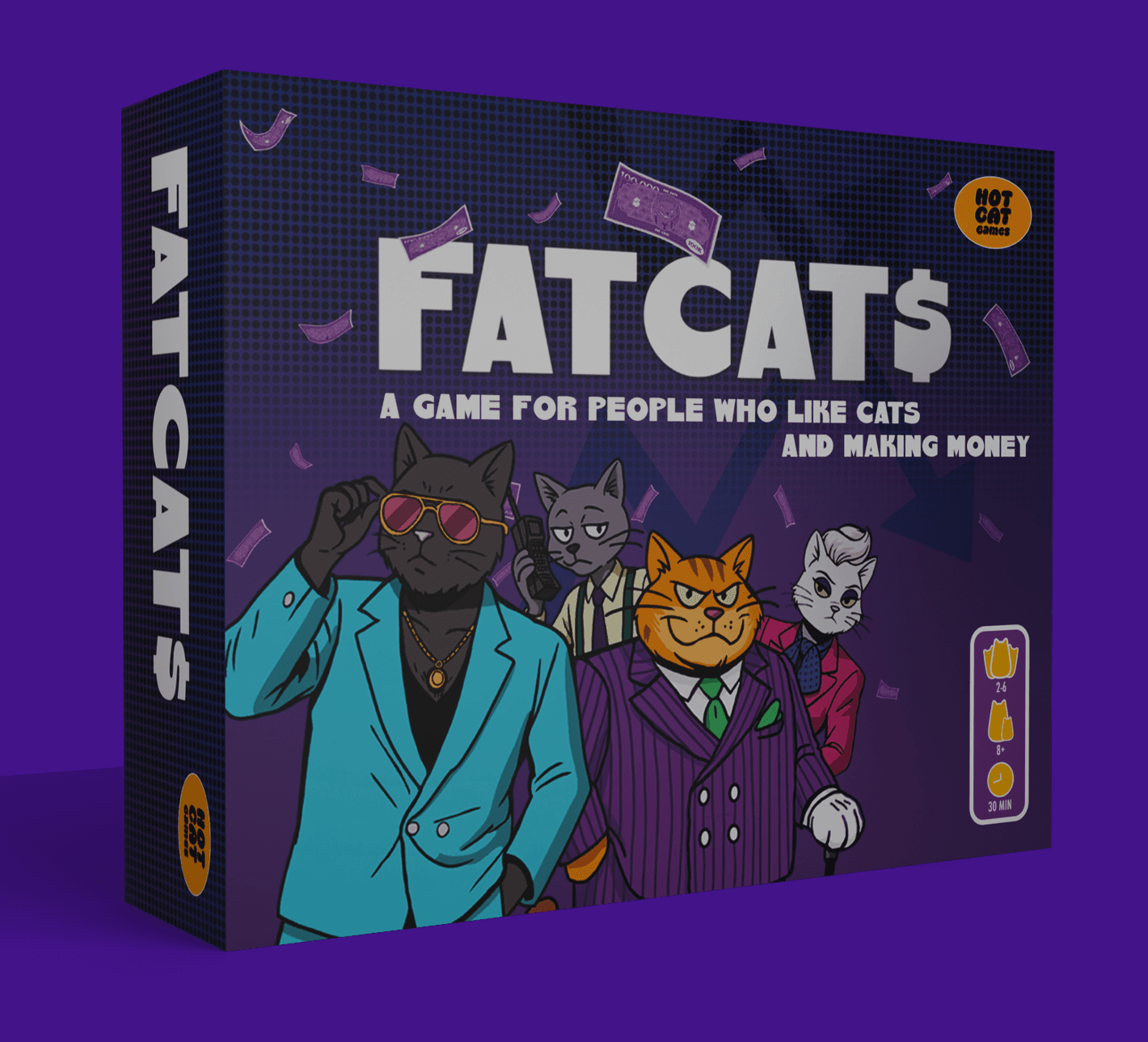 Fat Cats board game box